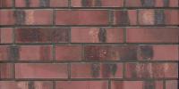 Клинкерная плитка Stroeher Brickwerk 655 violettrot рельефная, 240*71*12 мм
