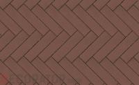 Клинкерная тротуарная брусчатка Lode Brunis коричневая шероховатая, 250*65*45 мм