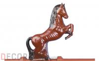 Декоративный элемент Лошадь BRAAS, каштановая, 52 см