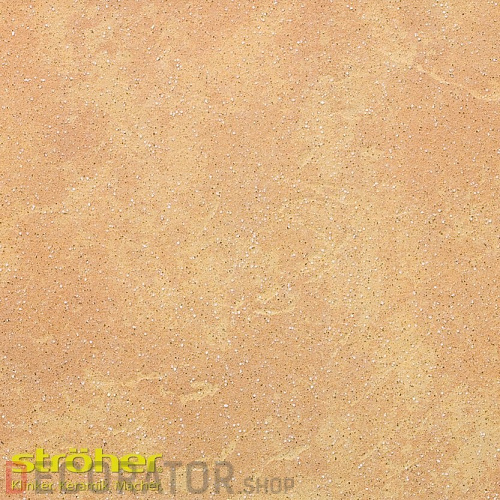 Клинкерная ступень угловая-флорентинер Stroeher Keraplatte Aera Roccia 834-giallo, 345*348*12 мм