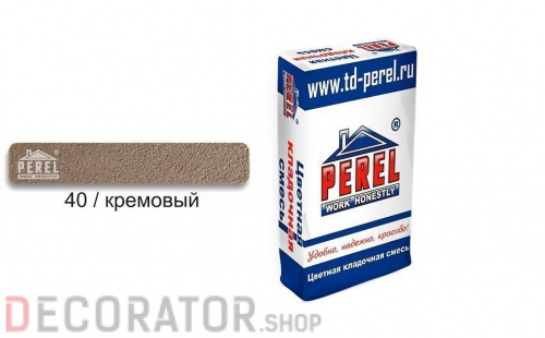 Цветной кладочный раствор PEREL SL 5040 кремовый зимний, 25 кг в Воронеже