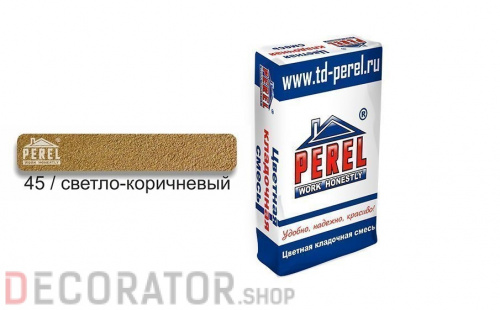 Цветной кладочный раствор PEREL NL 0145 светло-коричневый, 25 кг в Воронеже