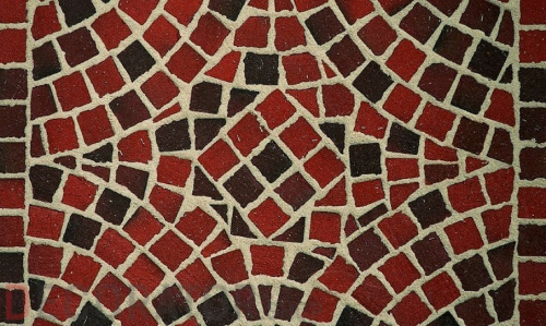 Тротуарная клинкерная мозаика Feldhaus Klinker M403 gala flamea, 240*118*52 мм в Воронеже