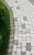 Тротуарный бордюр с шарнирным стыком ВЫБОР БРШ 50.20.8, Стандарт гранит с неполным прокрасом, серый, 500*200*80 мм в Воронеже