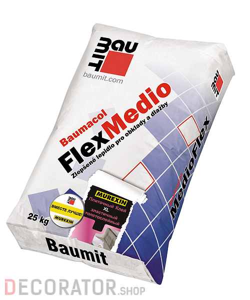 Плиточный клей Baumit FlexMedio, 25 кг