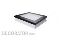 Окно для плоских крыш FAKRO DXF-D U6 без купола, 800*800 мм