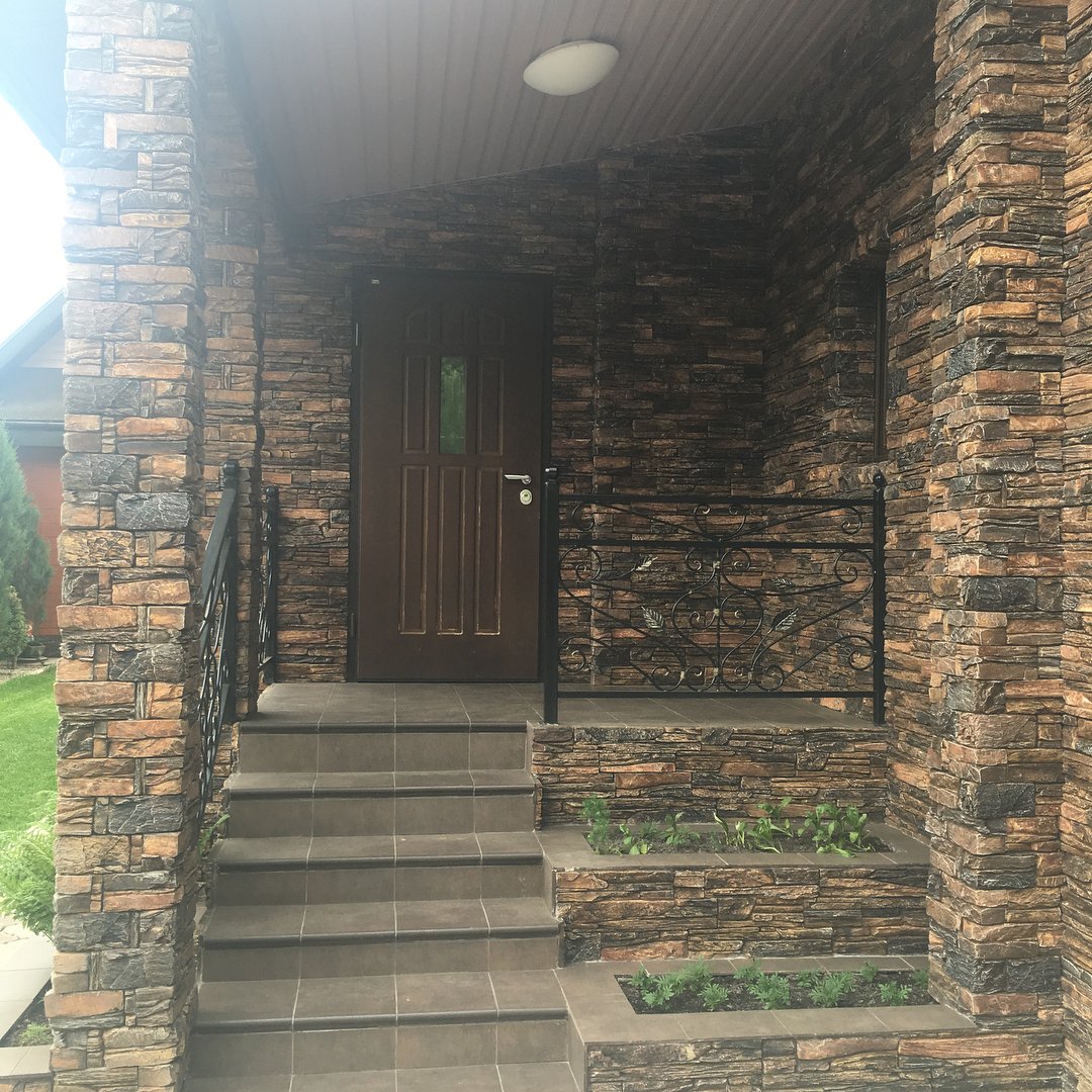 Монтаж клинкерных ступеней и плитки