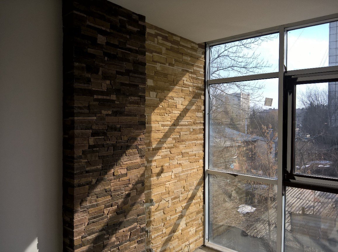 Укладка клинкера и камня в интерьере