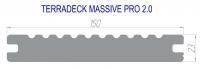 Террасная доска TERRADECK MASSIVE 2.0