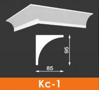 Карниз под кровлю Архитек Кс-1, 1000*95*85 мм