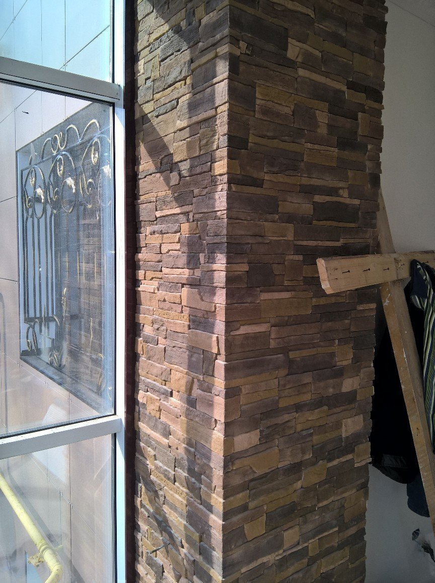 Укладка клинкера и камня в интерьере