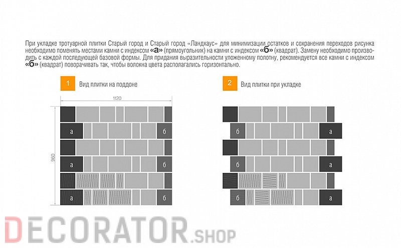 Ландхаус тротуарная плитка укладка