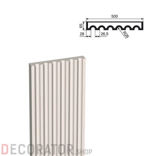 Пилястра LEPNINAPLAST ПЛВ-500/5,2000*65*500 мм в Воронеже