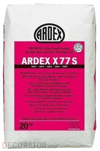 Плиточный клей ARDEX MICROTEC X 77 S в Воронеже