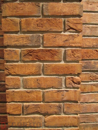 Кирпич облицовочный ручной формовки Terca Kastanjebruin, 215*102*65 мм в Воронеже