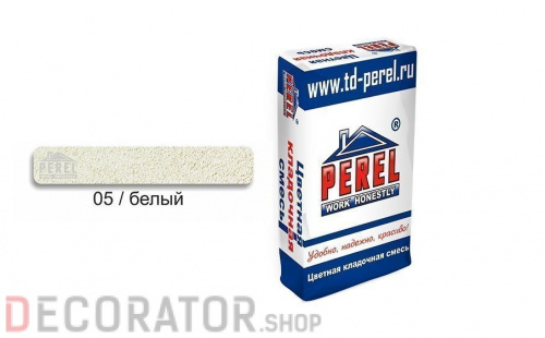 Цветной кладочный раствор PEREL NL 0105 белый, 25 кг в Воронеже