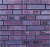 Клинкерный кирпич Westerwaelder WK810S Violettblau geflammt Spezial, 240*115*71 мм