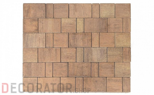 Плитка тротуарная BRAER Старый город Ландхаус Color Mix Прайд, 80/160/240*160 мм в Воронеже