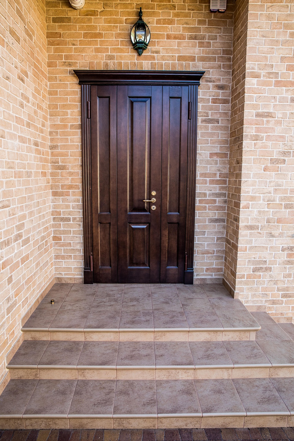 Монтаж клинкерных ступеней и плитки