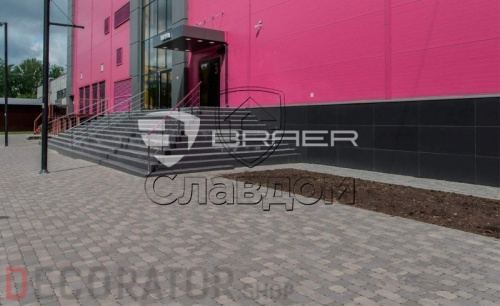 Плитка тротуарная BRAER Классико Color Mix Туман, 115*60 мм в Воронеже