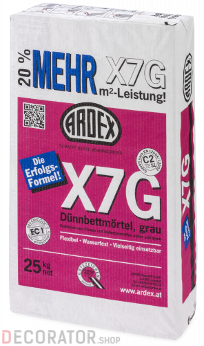 Плиточный клей ARDEX X 7 G ERFOLGSFORMEL в Воронеже