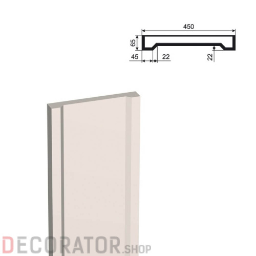 Пилястра LEPNINAPLAST ПЛВ-450/4,2500*65*450 мм в Воронеже