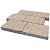 Тротуарная плитка SteinRus Парк Плейс, 60 мм, ColorMix Грейзен, BackWash