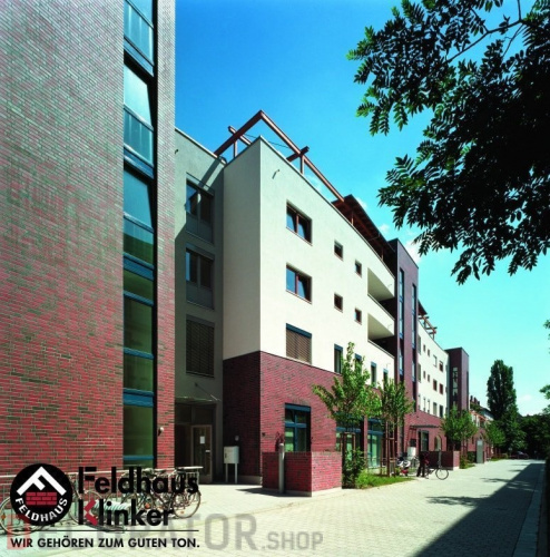 Клинкерная плитка ручной формовки Feldhaus Klinker R303 ardor liso, 240*71*14 мм в Воронеже