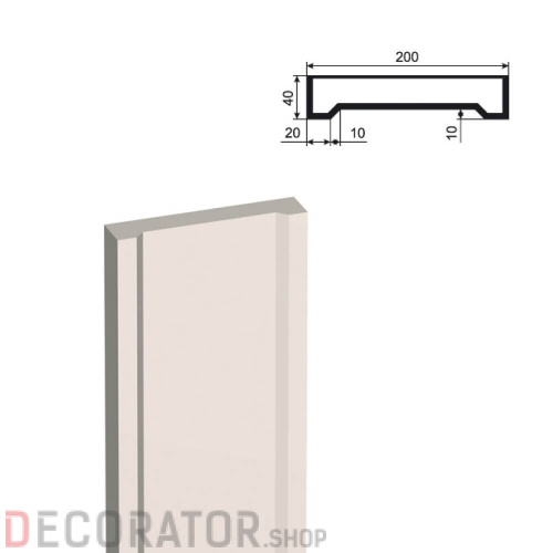 Пилястра LEPNINAPLAST ПЛВ-200/4,2000*40*200 мм в Воронеже