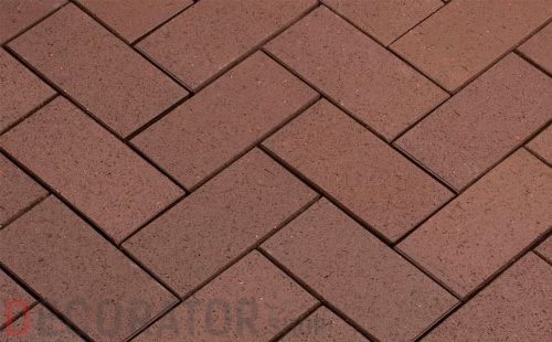 Тротуарная клинкерная брусчатка Penter Baltic Klinker Pavers Braun, 200*100*45 мм в Воронеже