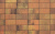 Плитка тротуарная ВЫБОР ЛА-Линия 2П.6, Листопад гладкий Саванна коричнево-оранжево-желтый, 200*100*60 мм в Воронеже