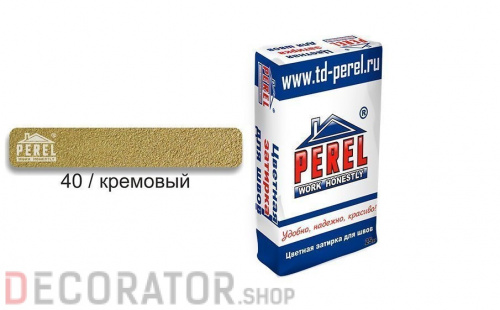 Затирка для швов PEREL RL 5440 кремовая зимняя, 25 кг в Воронеже