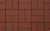 Плитка тротуарная ВЫБОР ЛА-Линия 5П.8  гладкая, красный, 600*300*80 мм в Воронеже
