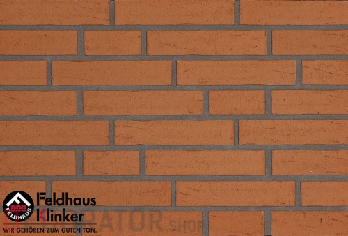 Клинкерная плитка Feldhaus Klinker R731 vascu terracotta oxana, 240*52*11 мм в Воронеже