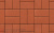 Плитка тротуарная ВЫБОР ЛА-Линия 2П.8, гладкая, оранжевый, 200х100х80 мм в Воронеже