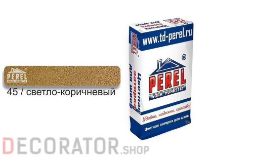 Затирка для швов PEREL RL 5445 светло-коричневая зимняя, 25 кг в Воронеже